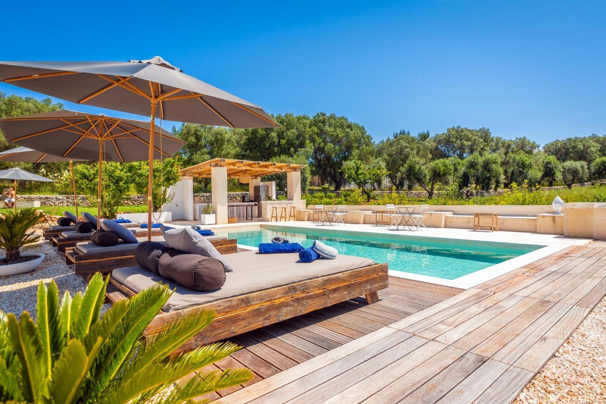 Villa Gufo Остуни Екстериор снимка